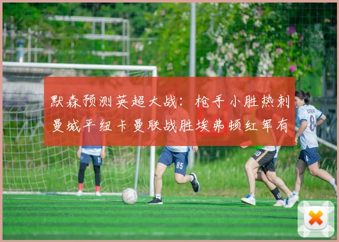 默森预测英超大战：枪手小胜热刺曼城平纽卡曼联战胜埃弗顿红军有望取胜